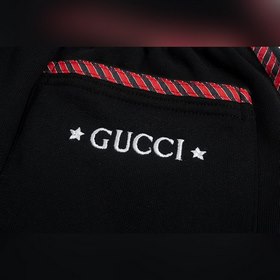 Шорты GUCCI из хлопчатобумажной ткани Вертикальный крой, не мнёт