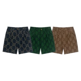 Gucci Джинсовые шорты с логотипом виде двух букв G Материал： спе