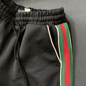 Gucci Осень-зима GG Жакетные длинные джоггеры Эти трикотажные дли