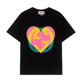 Gucci Круглый воротник с логотипом виде буквы «L» для мужчин и же