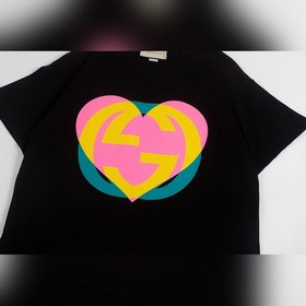 Gucci Круглый воротник с логотипом виде буквы «L» для мужчин и же