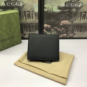 GUCCI Ретро кошелек Модель： 496309 Логотип GUCCI выполнен в ретро