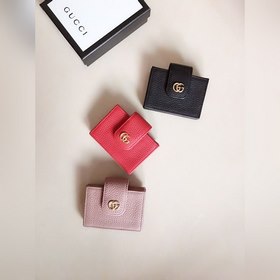 GUCCI Новый кошелек Модель： 497986 Импортная натуральная кожа с 