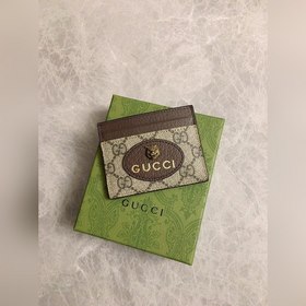 Мужской кожаный чехол для карт GUCCI, модель： 000970000007, цвет：