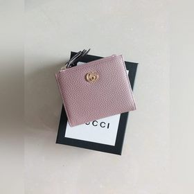 GUCCI Кожаный кошелек с двумя металлическими застежками, модель 4