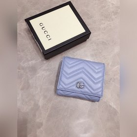 GUCCI Весенне-летний кошелек короткого типа в новых цветах макаро