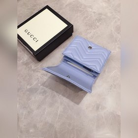 GUCCI Весенне-летний кошелек короткого типа в новых цветах макаро
