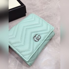 GUCCI Весенне-летний кошелек короткого типа в новых цветах макаро