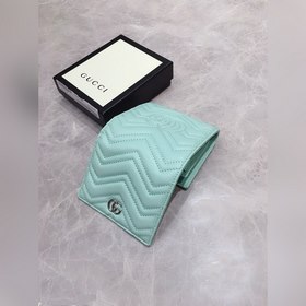 GUCCI Весенне-летний кошелек короткого типа в новых цветах макаро