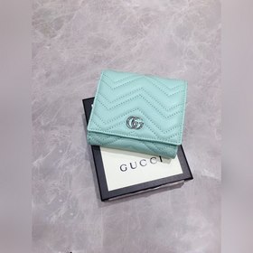 GUCCI Весенне-летний кошелек короткого типа в новых цветах макаро