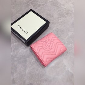 GUCCI Весенне-летний кошелек короткого типа в новых цветах макаро