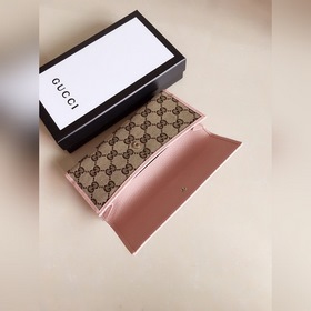 Новейший кошелек GUCCI с тремя отделениями, артикул： 449397 Ориги