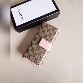Новейший кошелек GUCCI с тремя отделениями, артикул： 449397 Ориги