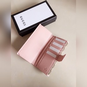 Новейший кошелек GUCCI с тремя отделениями, артикул： 449397 Ориги