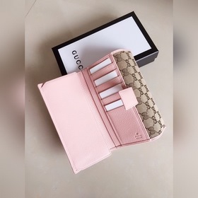Новейший кошелек GUCCI с тремя отделениями, артикул： 449397 Ориги