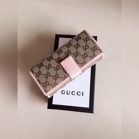 Новейший кошелек GUCCI с тремя отделениями, артикул： 449397 Ориги