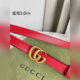 Gucci Классический популярный пояс из кожи первого слоя с двустор