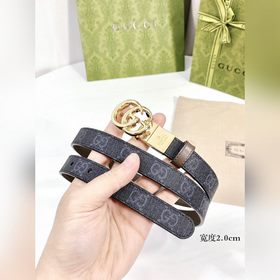 Gucci ремень с двойным логотипом G, поворотная застежка, двусторо