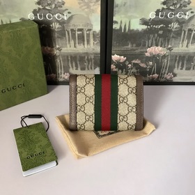 GUCCI Карман для карт с тремя складками Модель： 625703 Непревзойд