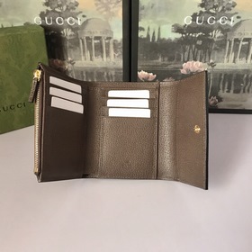 GUCCI Карман для карт с тремя складками Модель： 625703 Непревзойд