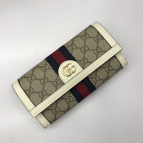 GUCCI Кошелек на молнии Модель： 523153 Изготовлен из высококачест