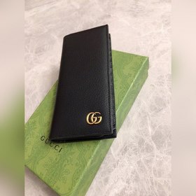 GUCCI Кожаный чехол для костюма с двойным G из кожи свиньи, модел