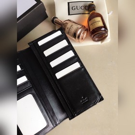Новый кошелек GUCCI с красно-зеленой полоской, модель： 408836 Ори