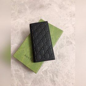 GUCCI Мужской костюмный галстук из высококачественной кожи с тисн
