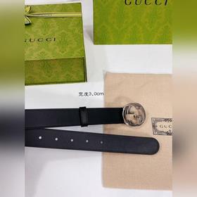 Gucci ремень с двойным логотипом G из натуральной кожи Импортная 