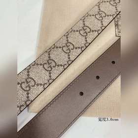 Gucci ремень с поворотной застежкой, двусторонний, из импортной к