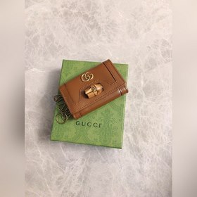 GUCCI Ключница с двойным логотипом G Модель： 658636 Брелок для кл