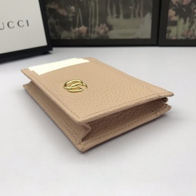 GUCCI Женский кошелек для карт из кожи, модель № 574804 Небольшой
