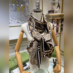 GUCCI GG сумка с цепочкой и принтом, двухслойная, 100% шелк  Дво