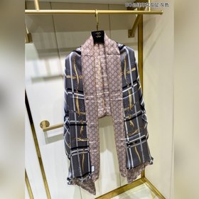GUCCI GG сумка с цепочкой и принтом, двухслойная, 100% шелк  Дво