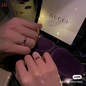 GUCCI Кольца для пар Серебро 925 пробы