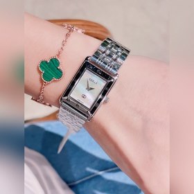 Gucci vintage, подержанные часы, 21 мм, 30 мм, маленький квадратн