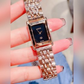 Gucci vintage, подержанные часы, 21 мм, 30 мм, маленький квадратн