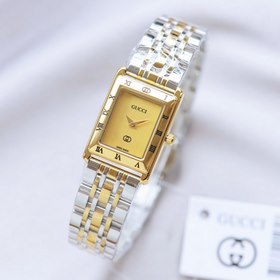 Gucci vintage, подержанные часы, 21 мм, 30 мм, маленький квадратн