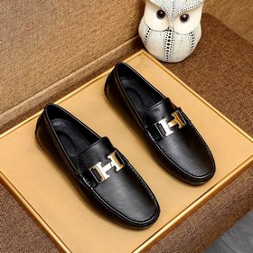 HERMES Классические туфли с застежкой Высококачественные мужские