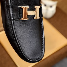 HERMES Классические туфли с застежкой Высококачественные мужские 
