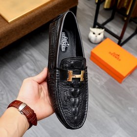 HERMES Классические туфли с застежкой Высококачественные мужские