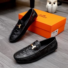 HERMES Классические туфли с застежкой Высококачественные мужские
