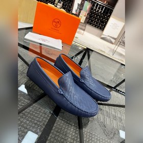 HERMES Мужские туфли Оригинальная кожа из Италии, незаменимый акс