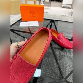 HERMES Мужские туфли Оригинальная кожа из Италии, незаменимый акс