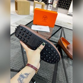 HERMES Мужские туфли Оригинальная кожа из Италии, незаменимый акс
