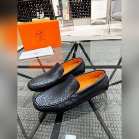 HERMES Мужские туфли Оригинальная итальянская кожа, незаменимые д
