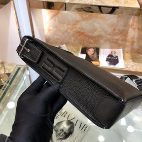 HERMES Мужская сумка для документов из кожи бычка, модель 82377-1