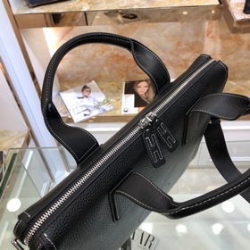 HERMES Мужская сумка для документов из кожи бычка, модель 82377-1