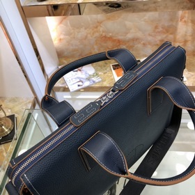 HERMES Мужской портфель из кожи бычка Модель： 82377-1 A Импортна