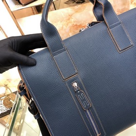 HERMES Мужской портфель из кожи бычка Модель： 82377-1 A Импортна